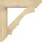 Ekena Millwork Balboa Slat Rough Sawn Bracket w/ Offset Brace, Douglas Fir, 8"W x 36"D x 36"H BKT0806X36X36BOA06RDF - alternate 3